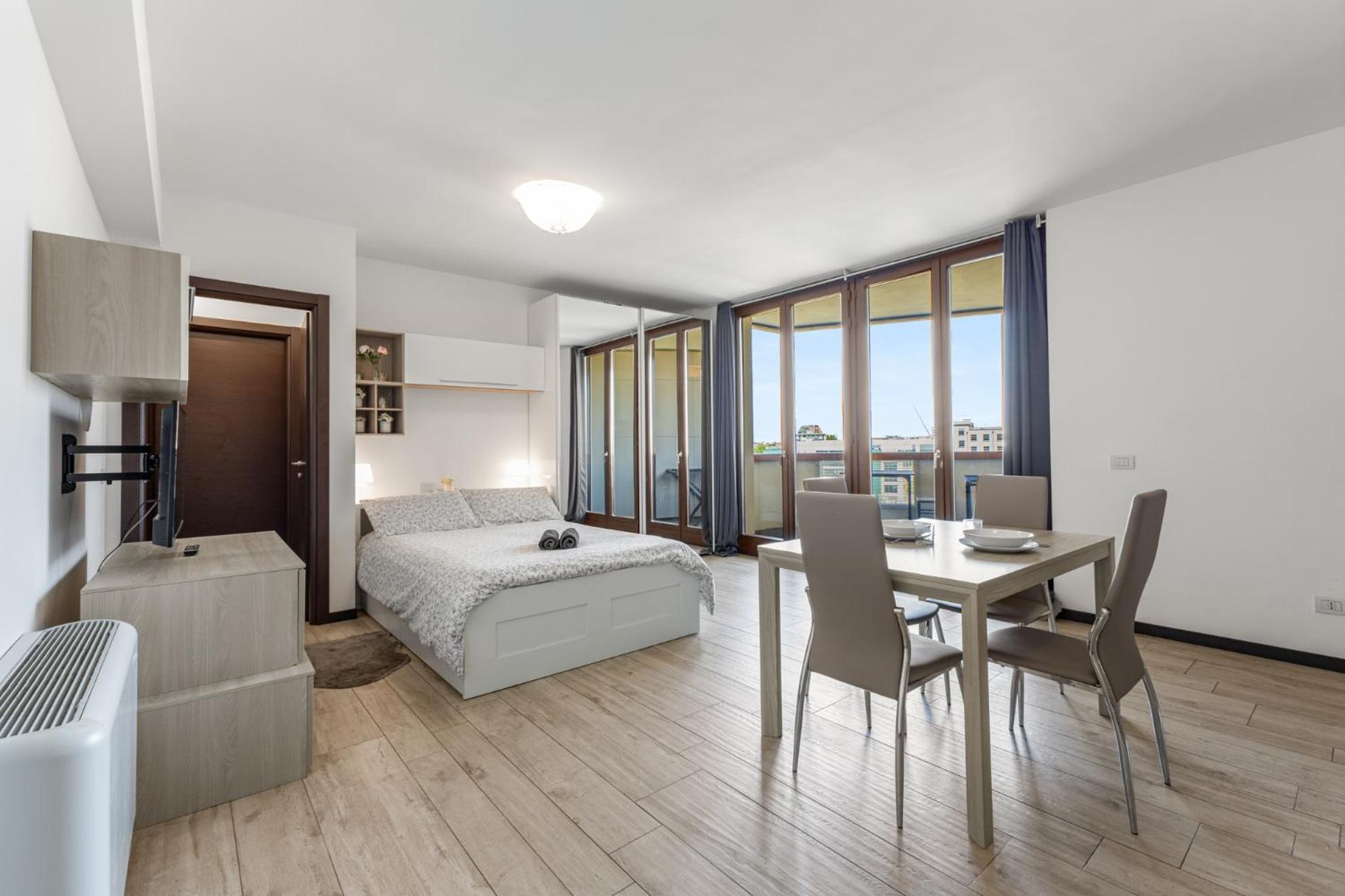 Ferienwohnung Monolocale Con Balcone Self Check In Milano Sempione Exterior foto