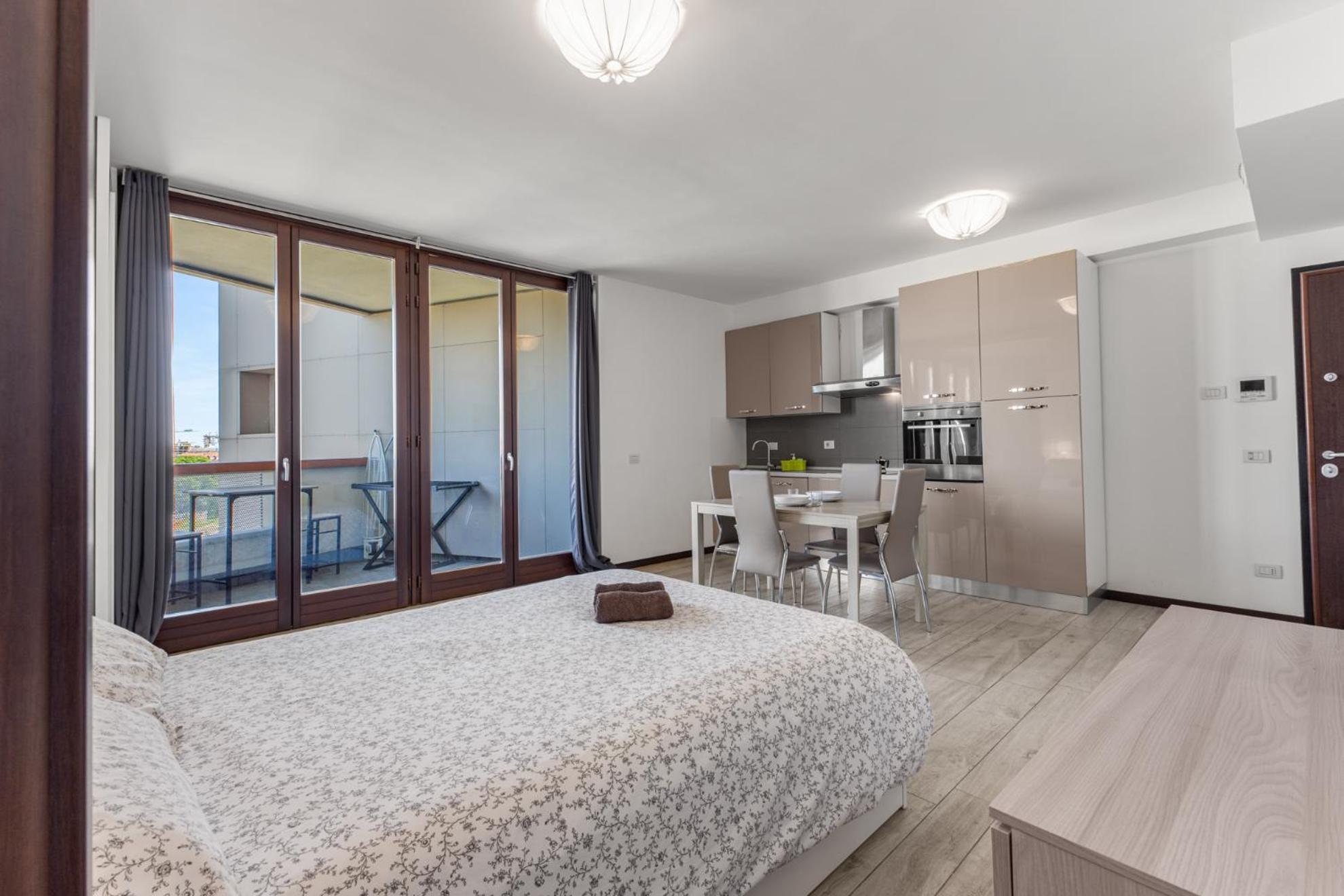 Ferienwohnung Monolocale Con Balcone Self Check In Milano Sempione Exterior foto