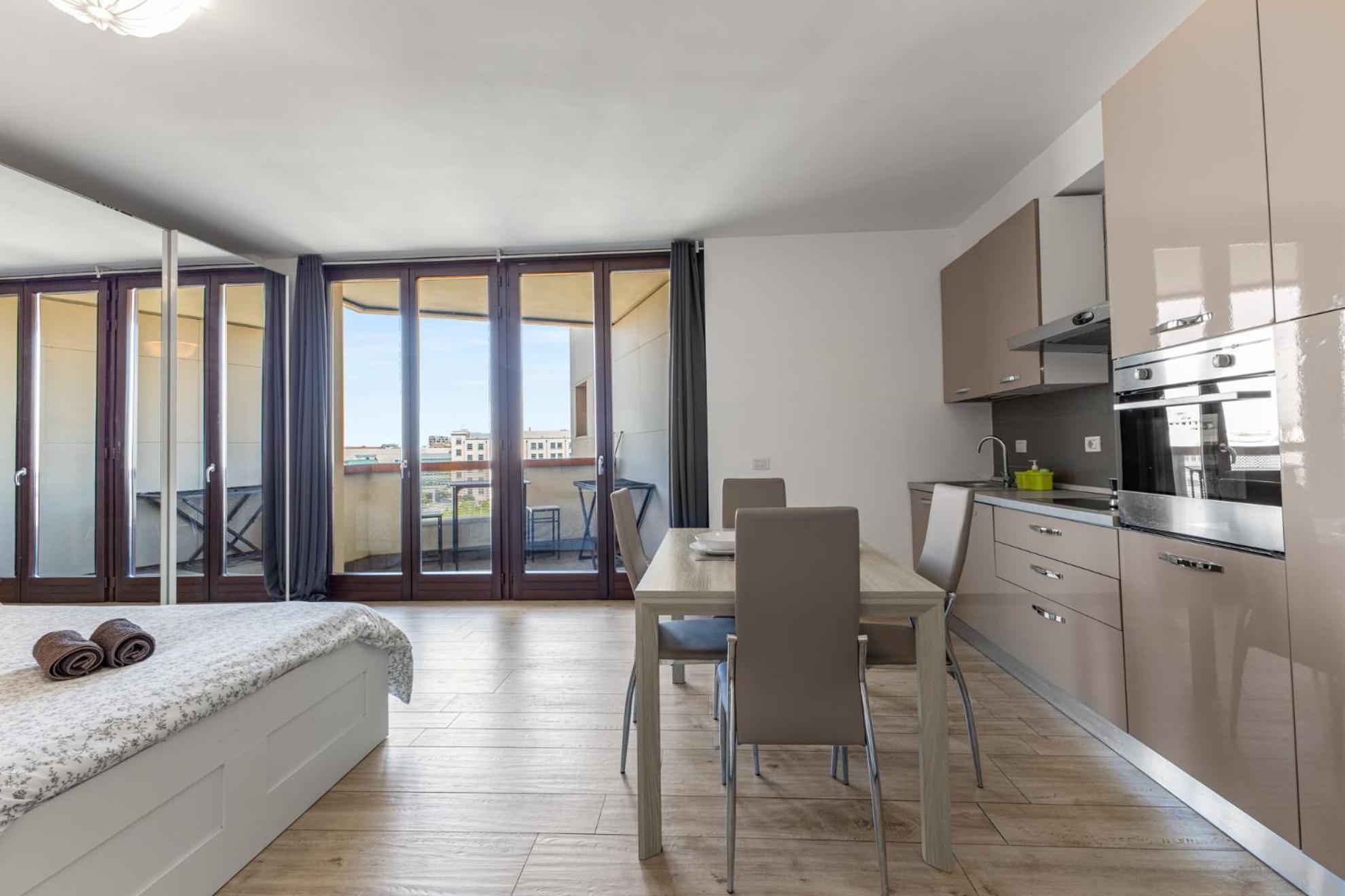Ferienwohnung Monolocale Con Balcone Self Check In Milano Sempione Exterior foto