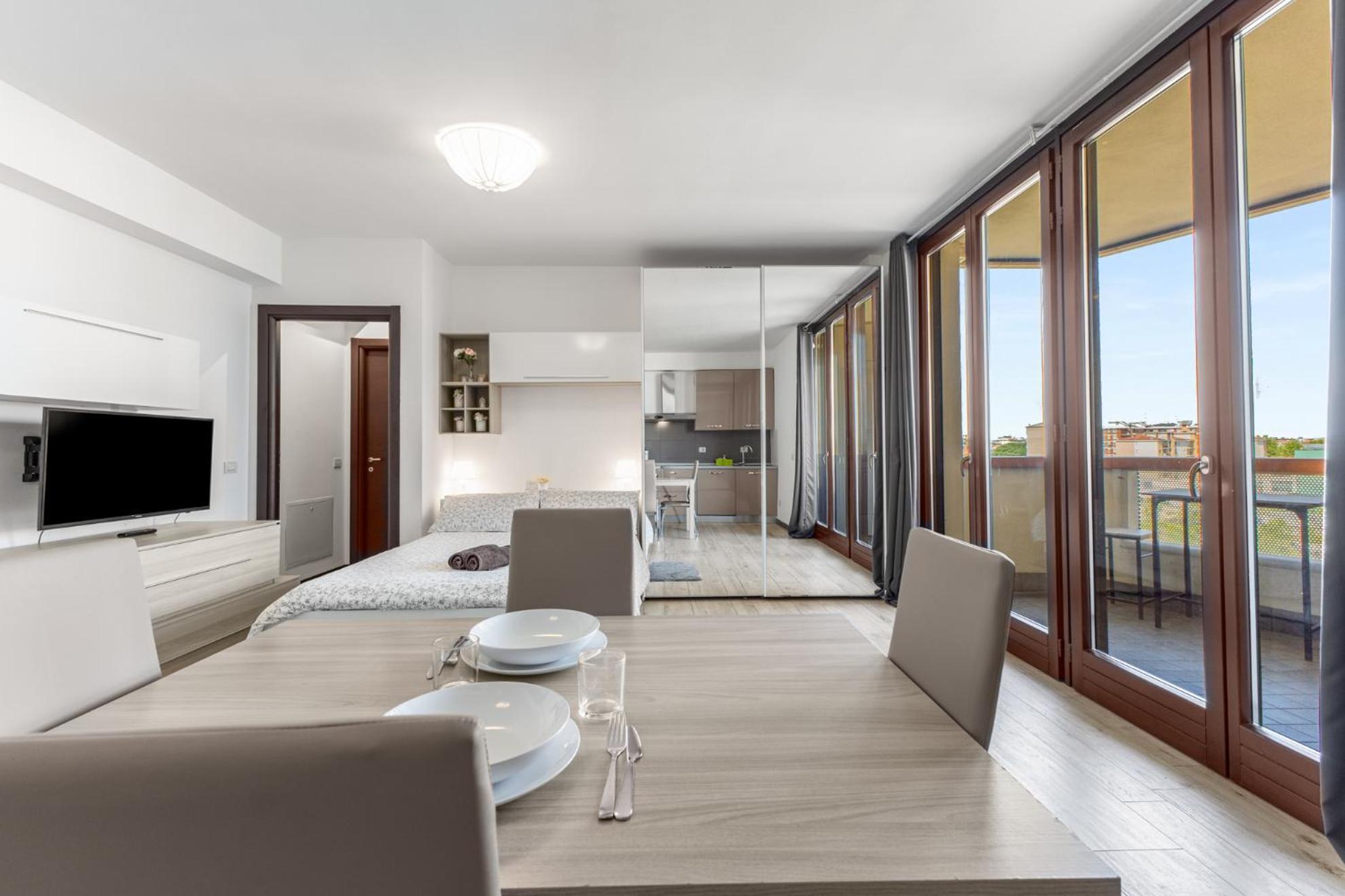 Ferienwohnung Monolocale Con Balcone Self Check In Milano Sempione Exterior foto